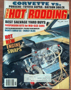 POPULAR HOT RODDING 1984 JULY - DUELS, HURST/OLDS, DAYTONA-T